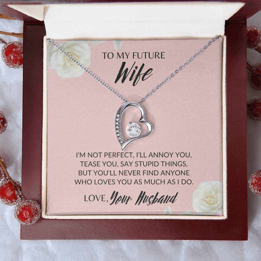 FUTURE WIFE, I LOVE YOU! - FOREVER LOVE NECKLACE