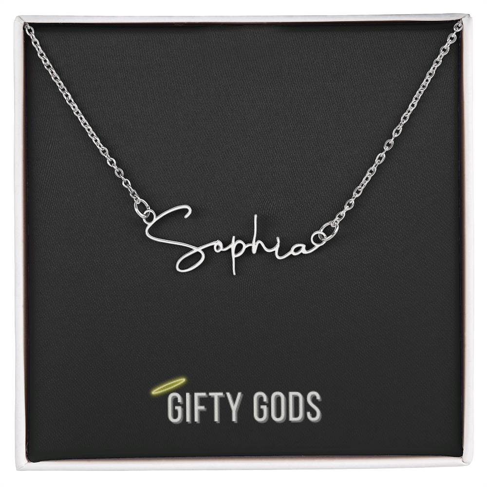 Signature Style Name Necklace