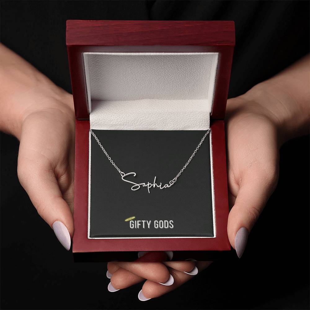 Signature Style Name Necklace