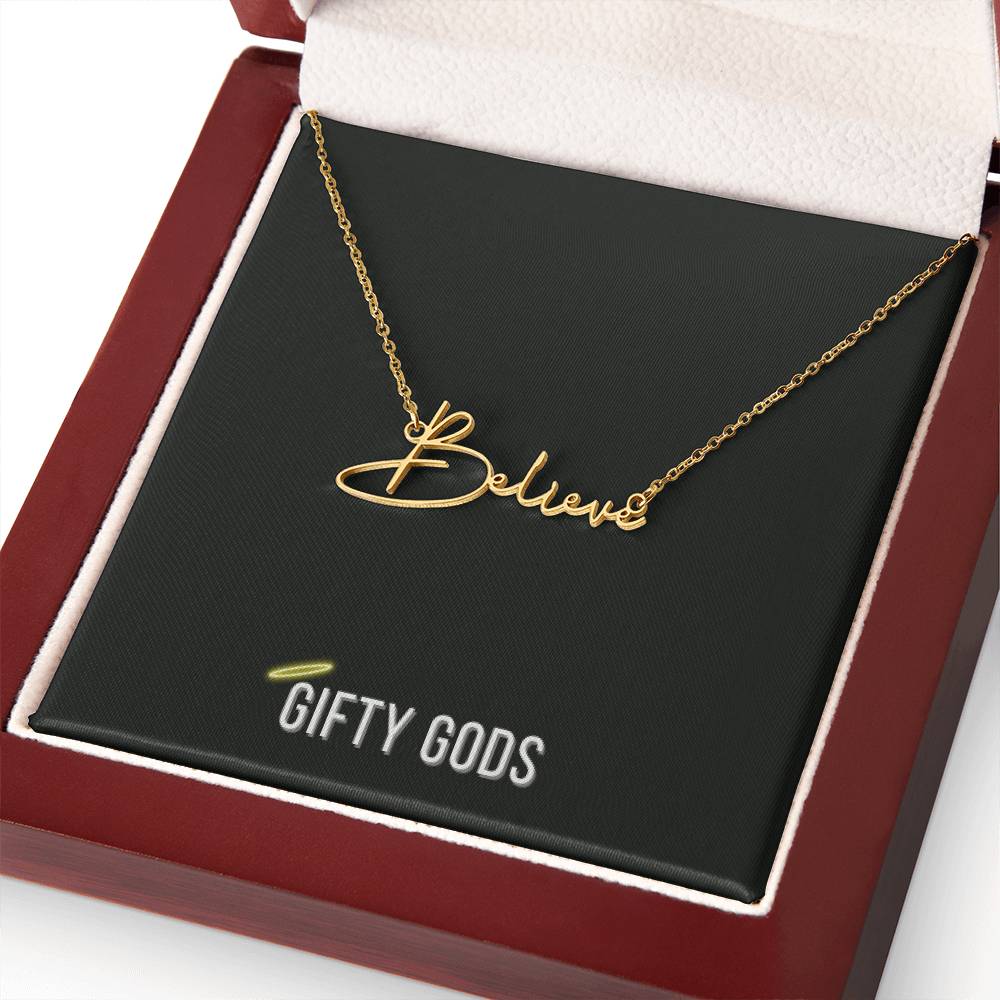 Signature Style Name Necklace